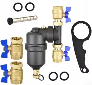 Magnetický filter separátor nepravodlových súčastí pre systémy c.o. 1 cal DN25